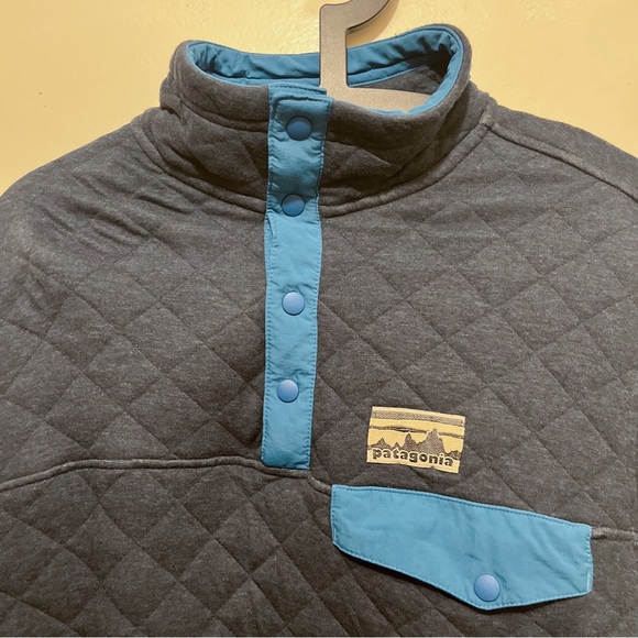 Patagonia Men's Cotton Quilt Snap-T Pullover - Picture 2 of 5